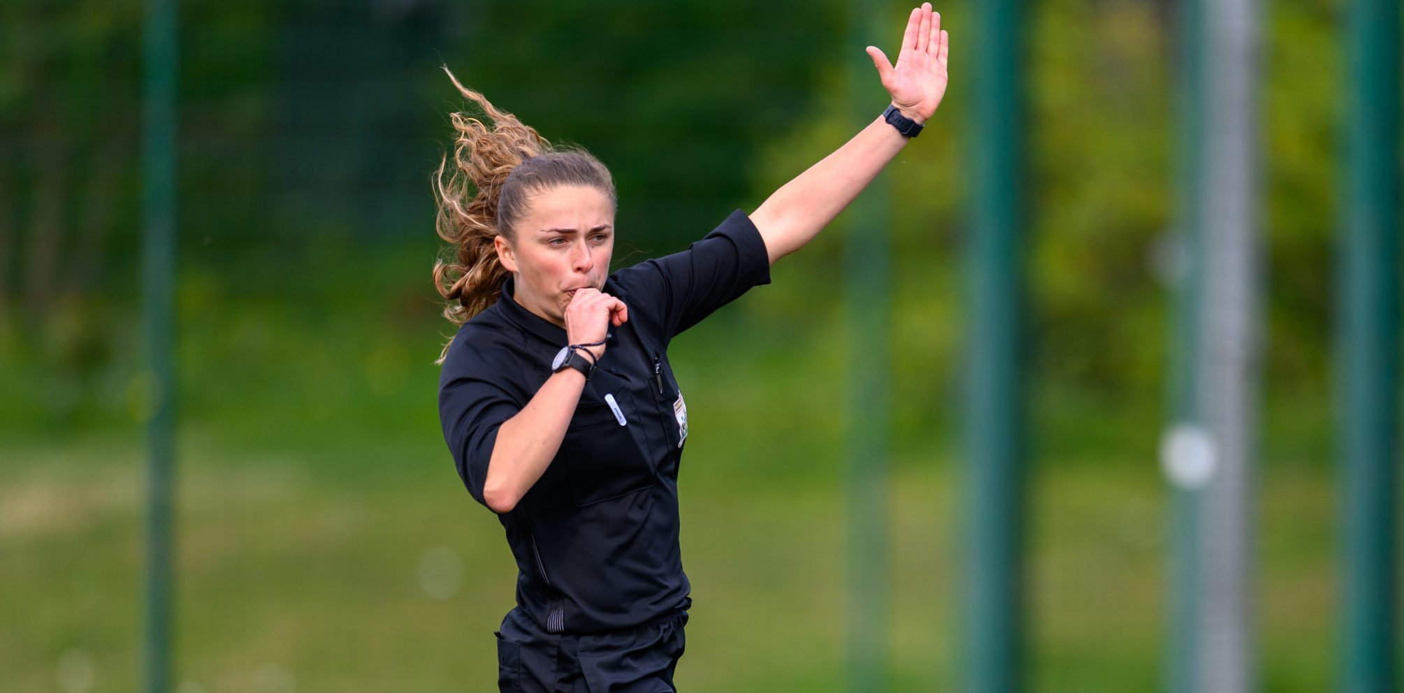 Female football referee